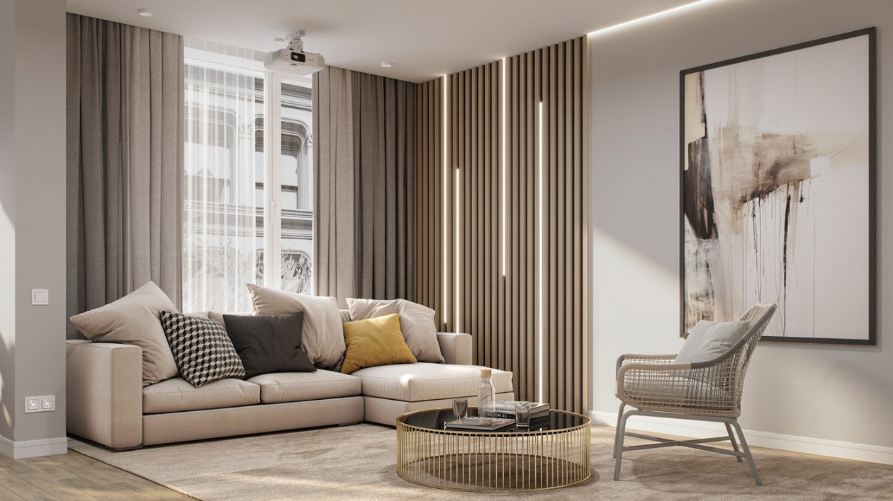 云星&middot;錢隆世家98㎡北歐風格案例