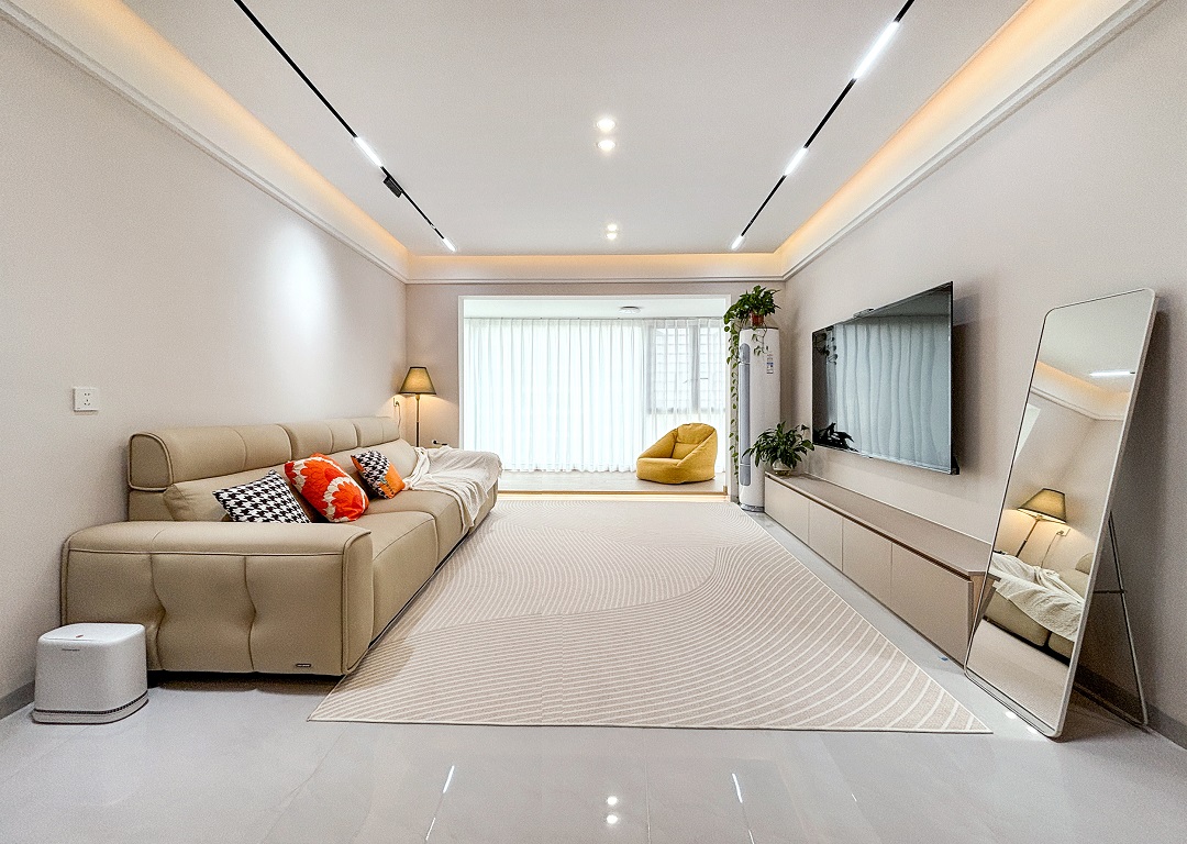 保利領(lǐng)秀前城喜悅都105㎡現(xiàn)代簡約風