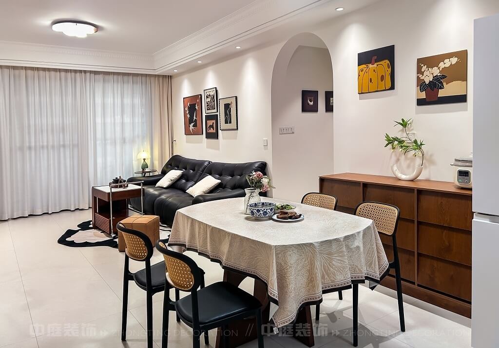 上水灣99㎡-奶油中古風(fēng)