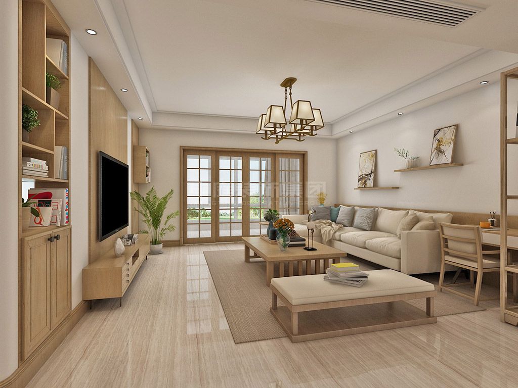 萬(wàn)豐新新傳奇120m&sup2;日式風(fēng)格案例